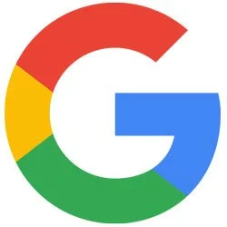 The Google logo: a capital letter G in segments of red, yellow, green, and blue on a white background.